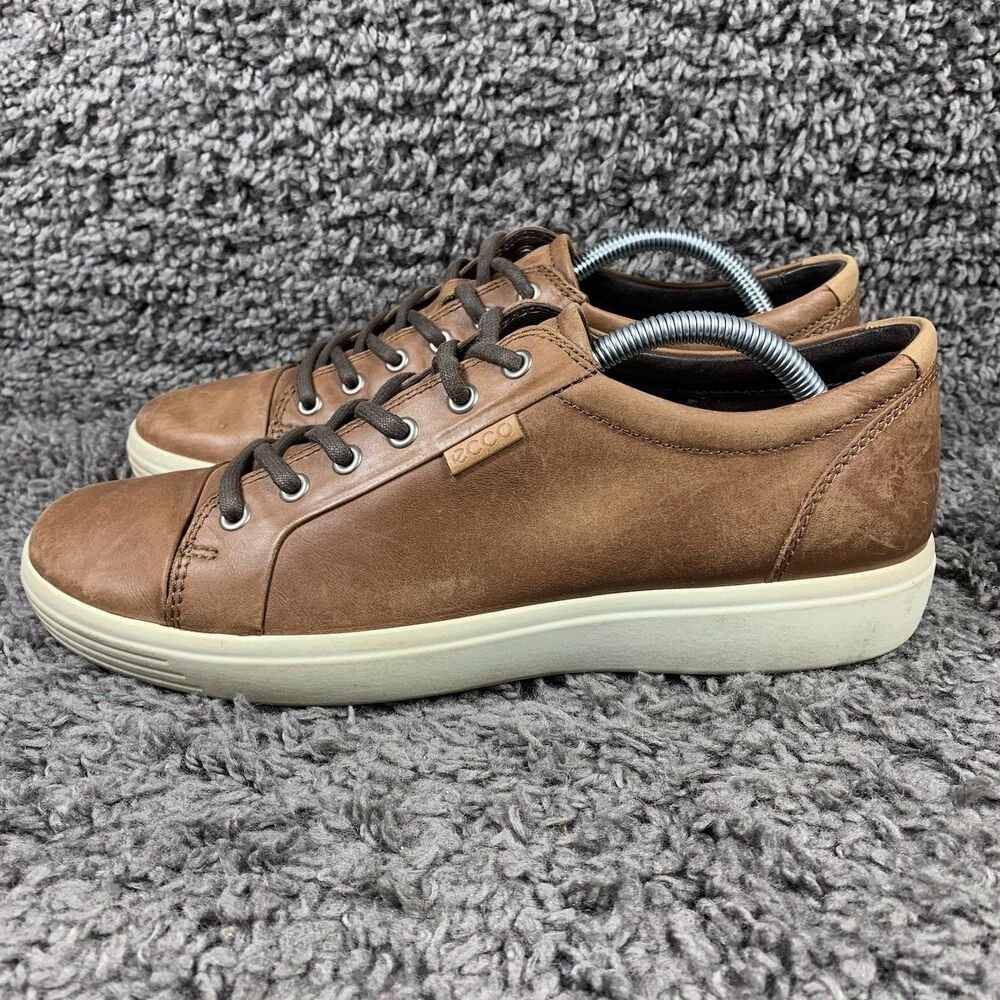 ECCO Men's Soft Sneaker Brown Size 9